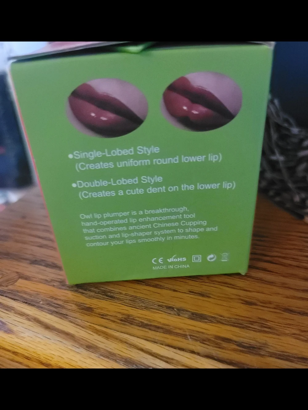 Brand New Fuller Lips In Minutes With This Apple Shaped Lip Plumper.